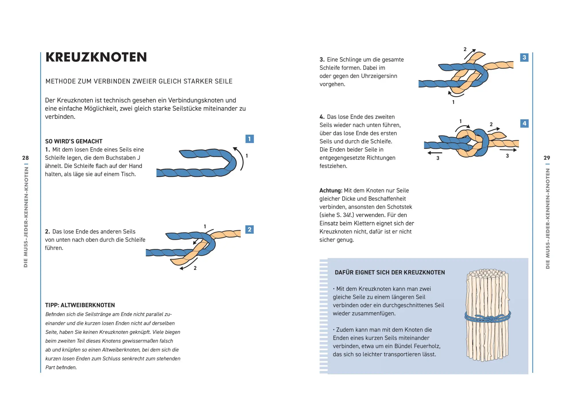 Bild: 9783809449010 | Das große Knotenbuch - Die 50 wichtigsten Knoten für Alltag und...