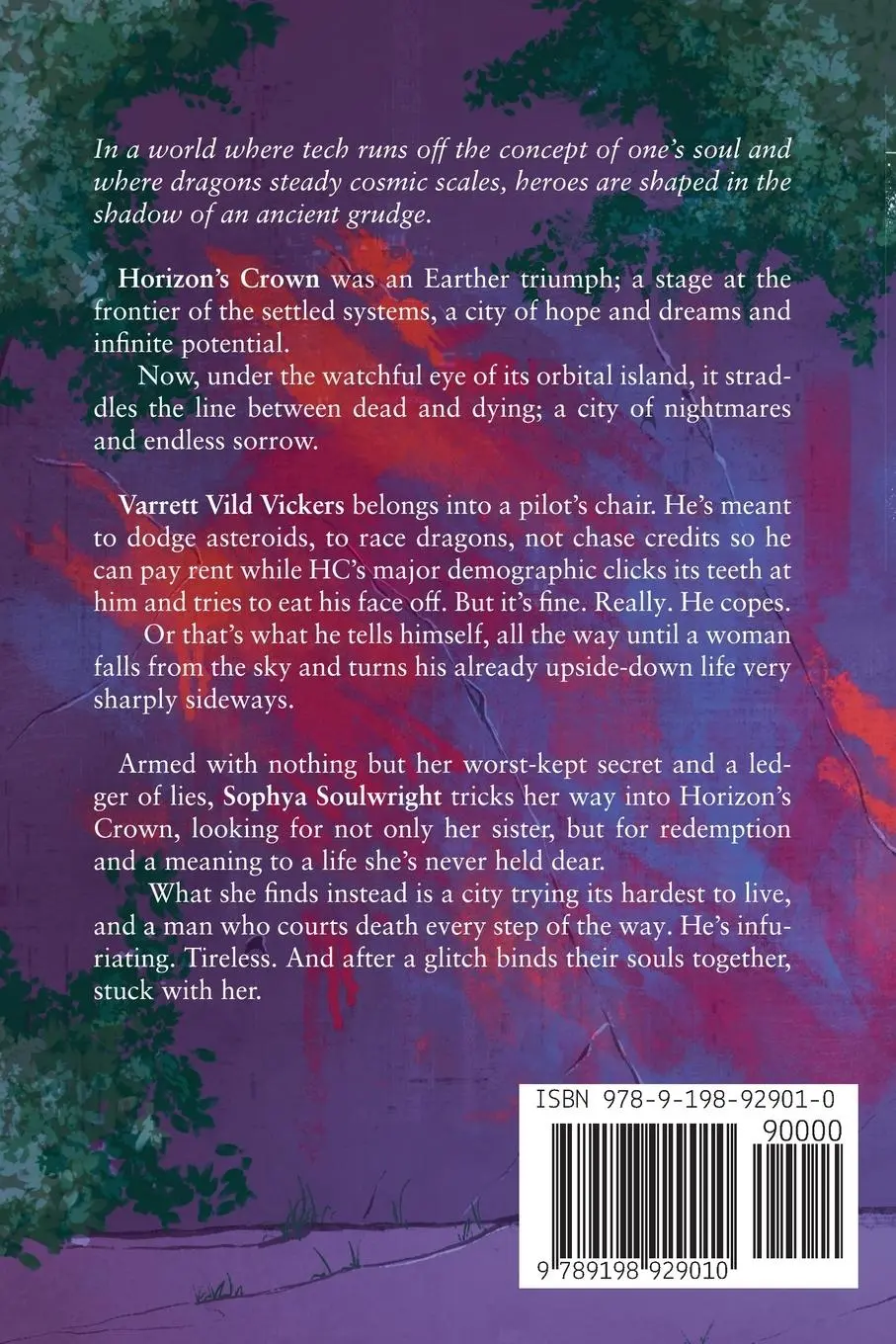 Rückseite: 9789198929010 | The City Of A Billion Stolen Souls | S. E. Crane | Taschenbuch | 2023
