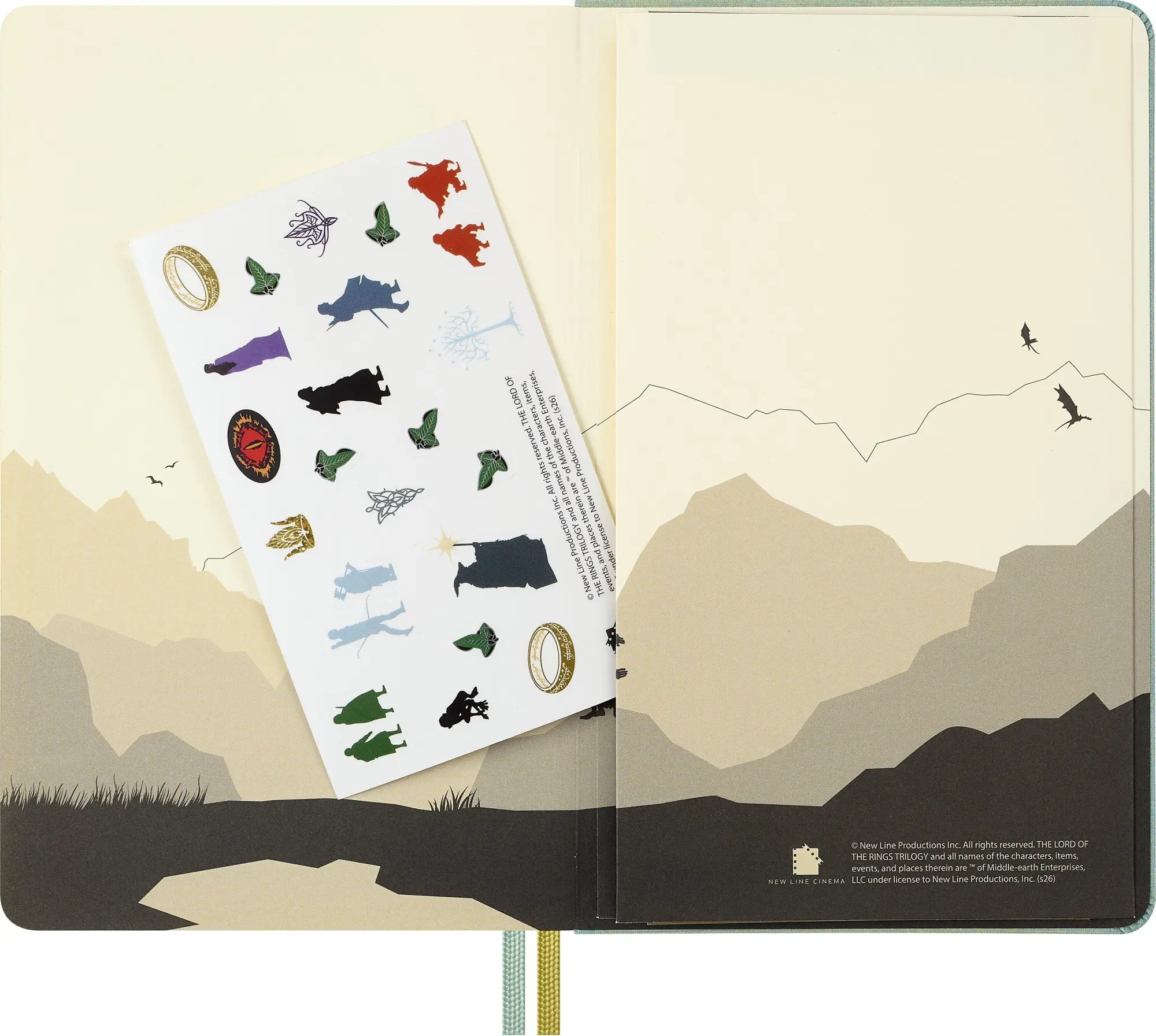 Bild: 8056999279110 | Moleskine 18 Monate Der Herr der Ringe Wochen-Notizkalender...