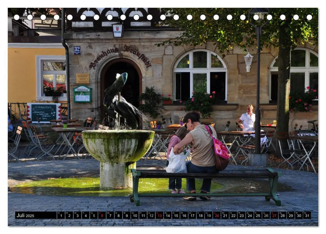 Bild: 9783435669110 | Forchheim (Tischkalender 2025 DIN A5 quer), CALVENDO Monatskalender
