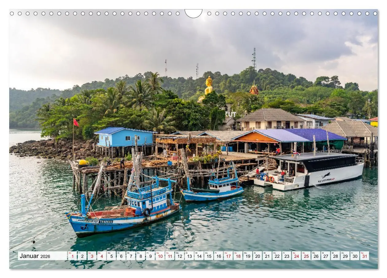 Bild: 9783457519110 | Thailand - Koh Kood (Wandkalender 2026 DIN A3 quer), CALVENDO...