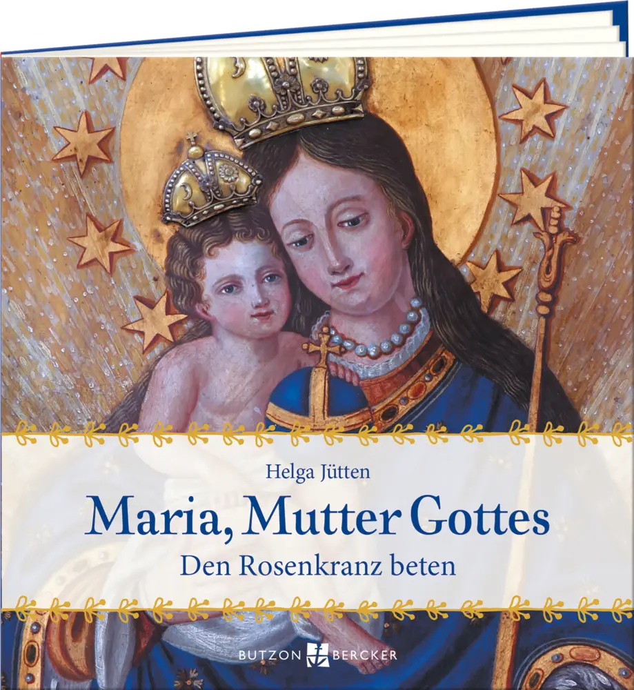 Cover: 9783766639110 | Maria, Mutter Gottes | Den Rosenkranz beten | Helga Jütten | Broschüre