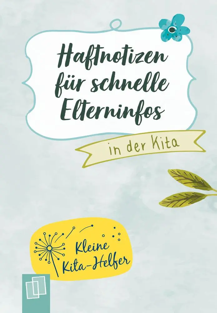 Cover: 9783834639110 | Haftnotizen für schnelle Elterninfos in der Kita | Ruhr | Broschüre