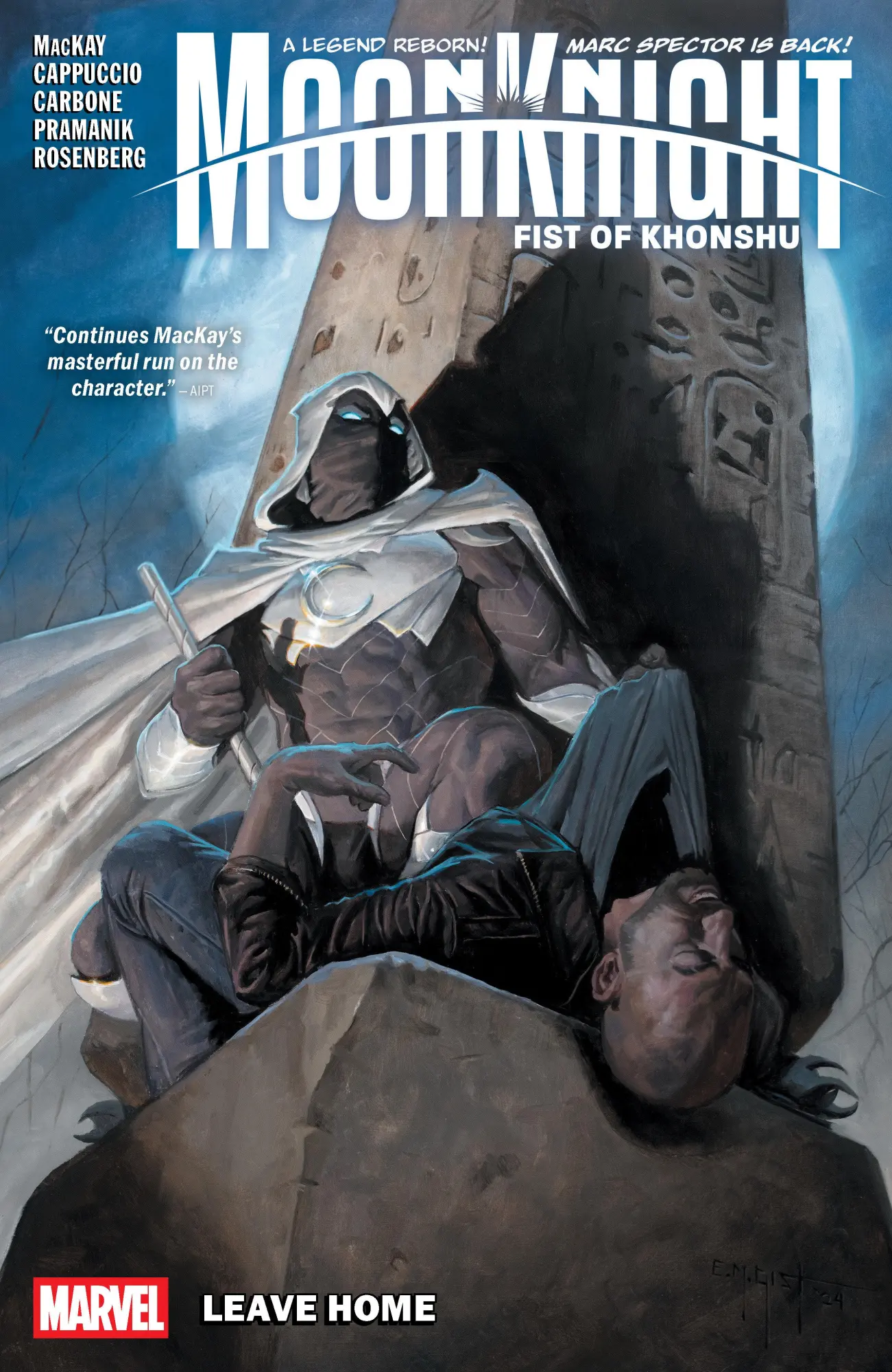 Cover: 9781302959210 | Moon Knight: Fist of Khonshu Vol. 1 - Leave Home | Jed Mackay | Buch