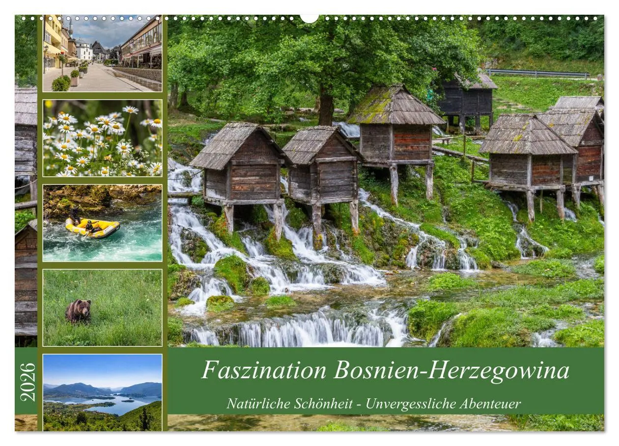 Cover: 9783457509210 | Faszination Bosnien-Herzegowina (Wandkalender 2026 DIN A2 quer),...