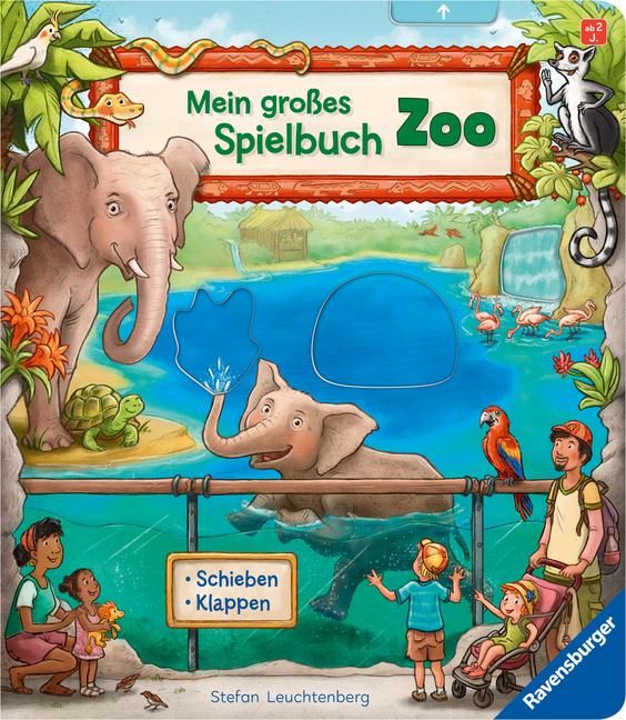 Cover: 9783473419210 | Mein großes Spielbuch Zoo | Lieselotte Jacob | Buch | 12 S. | Deutsch