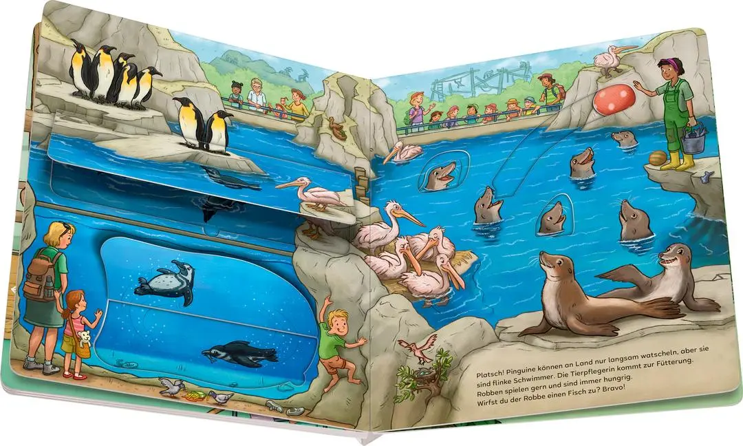 Bild: 9783473419210 | Mein großes Spielbuch Zoo | Lieselotte Jacob | Buch | 12 S. | Deutsch