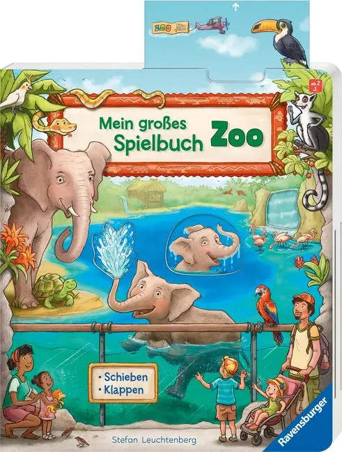 Bild: 9783473419210 | Mein großes Spielbuch Zoo | Lieselotte Jacob | Buch | 12 S. | Deutsch