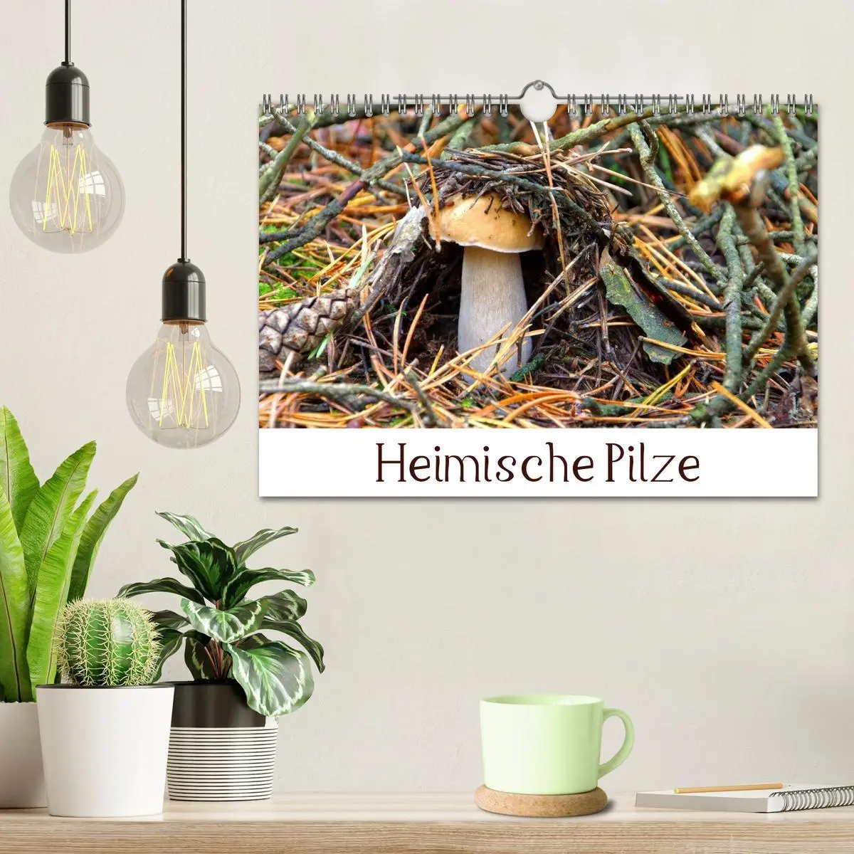 Bild: 9783516079210 | Heimische Pilze (Wandkalender 2026 DIN A4 quer), CALVENDO...