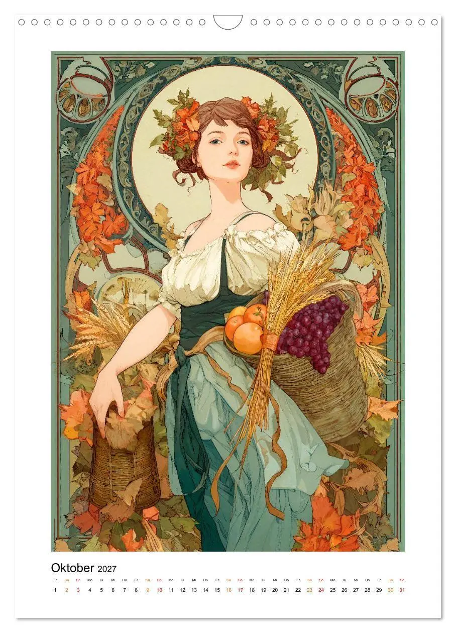 Bild: 9783516769210 | Jugendstil - Die Kunst der Belle Époque (Wandkalender 2027 DIN A3...