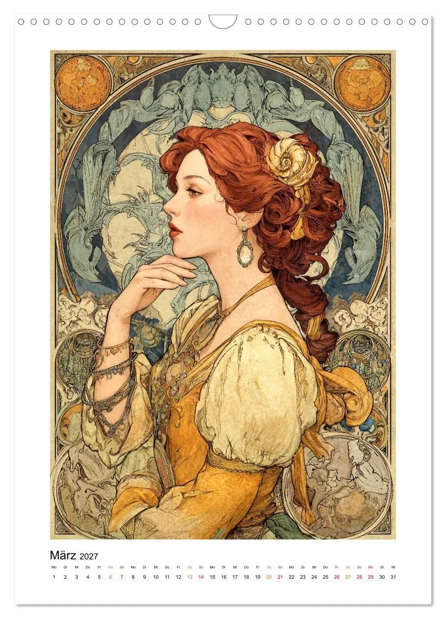 Bild: 9783516769210 | Jugendstil - Die Kunst der Belle Époque (Wandkalender 2027 DIN A3...