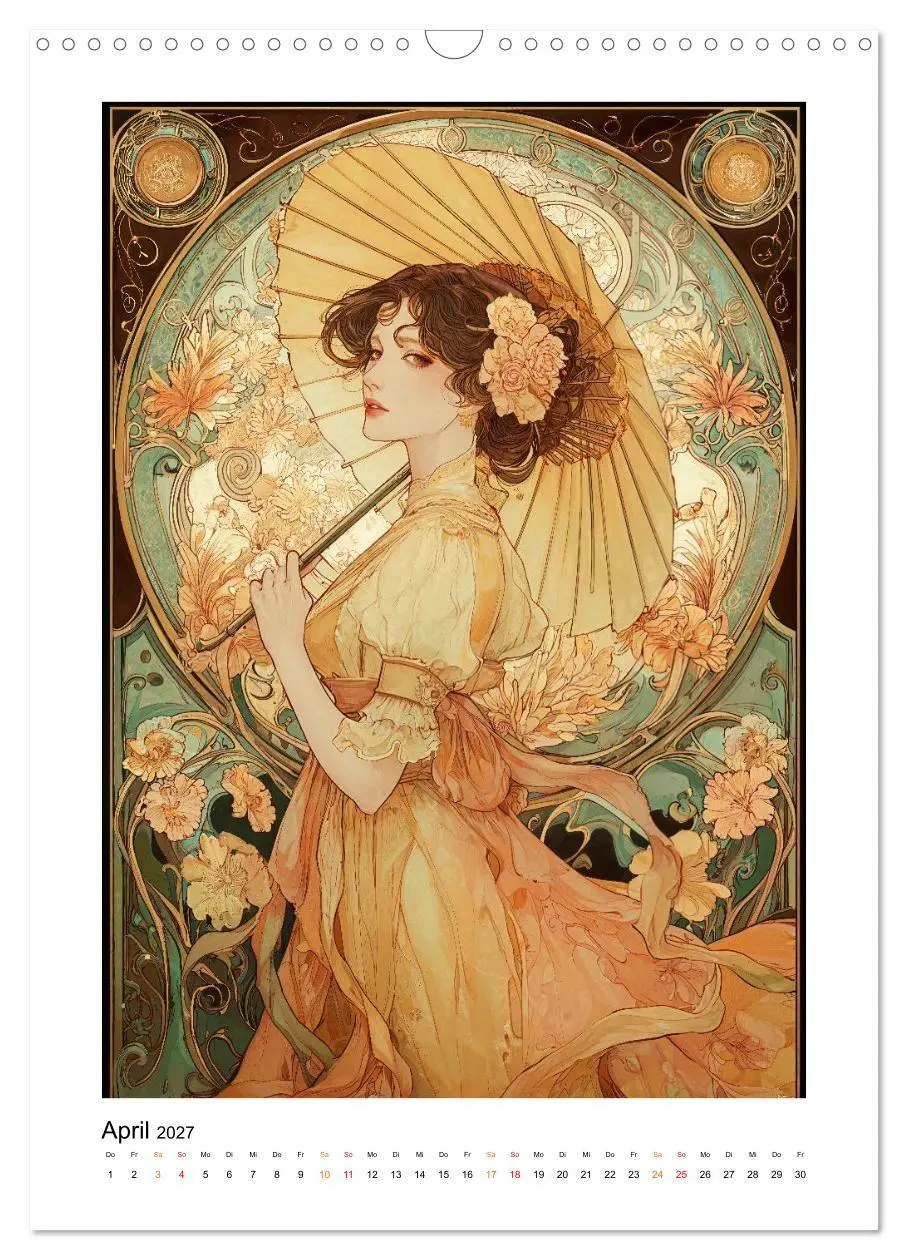 Bild: 9783516769210 | Jugendstil - Die Kunst der Belle Époque (Wandkalender 2027 DIN A3...