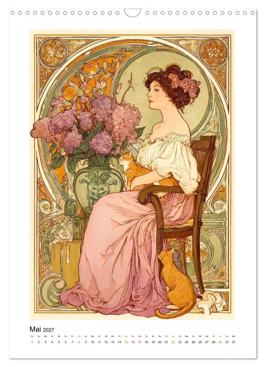 Bild: 9783516769210 | Jugendstil - Die Kunst der Belle Époque (Wandkalender 2027 DIN A3...