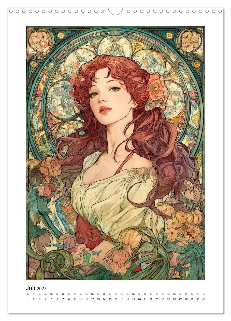 Bild: 9783516769210 | Jugendstil - Die Kunst der Belle Époque (Wandkalender 2027 DIN A3...