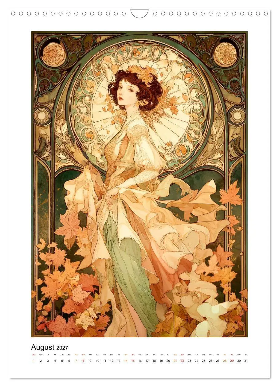 Bild: 9783516769210 | Jugendstil - Die Kunst der Belle Époque (Wandkalender 2027 DIN A3...