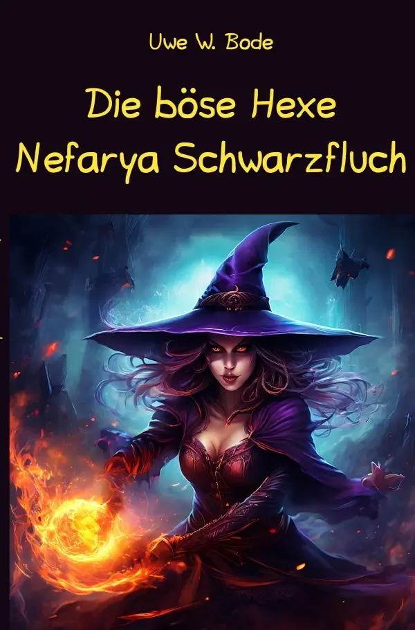 Cover: 9783758499210 | Die böse Hexe Nefarya Schwarzfluch | Uwe W. Bode | Taschenbuch | 56 S.