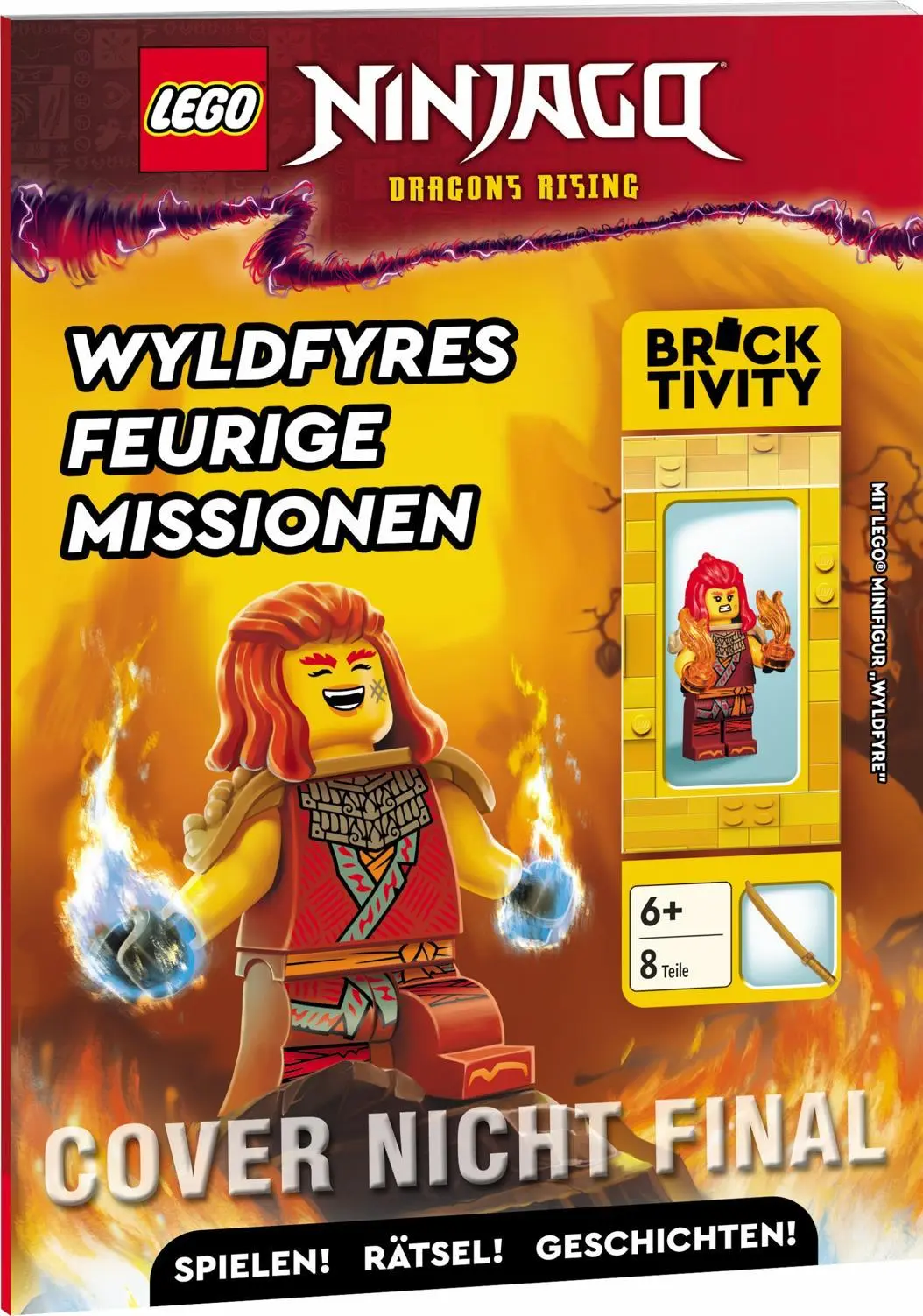 Cover: 9783960809210 | LEGO® NINJAGO® - Wyldfyres feurige Missionen | Taschenbuch | 32 S.