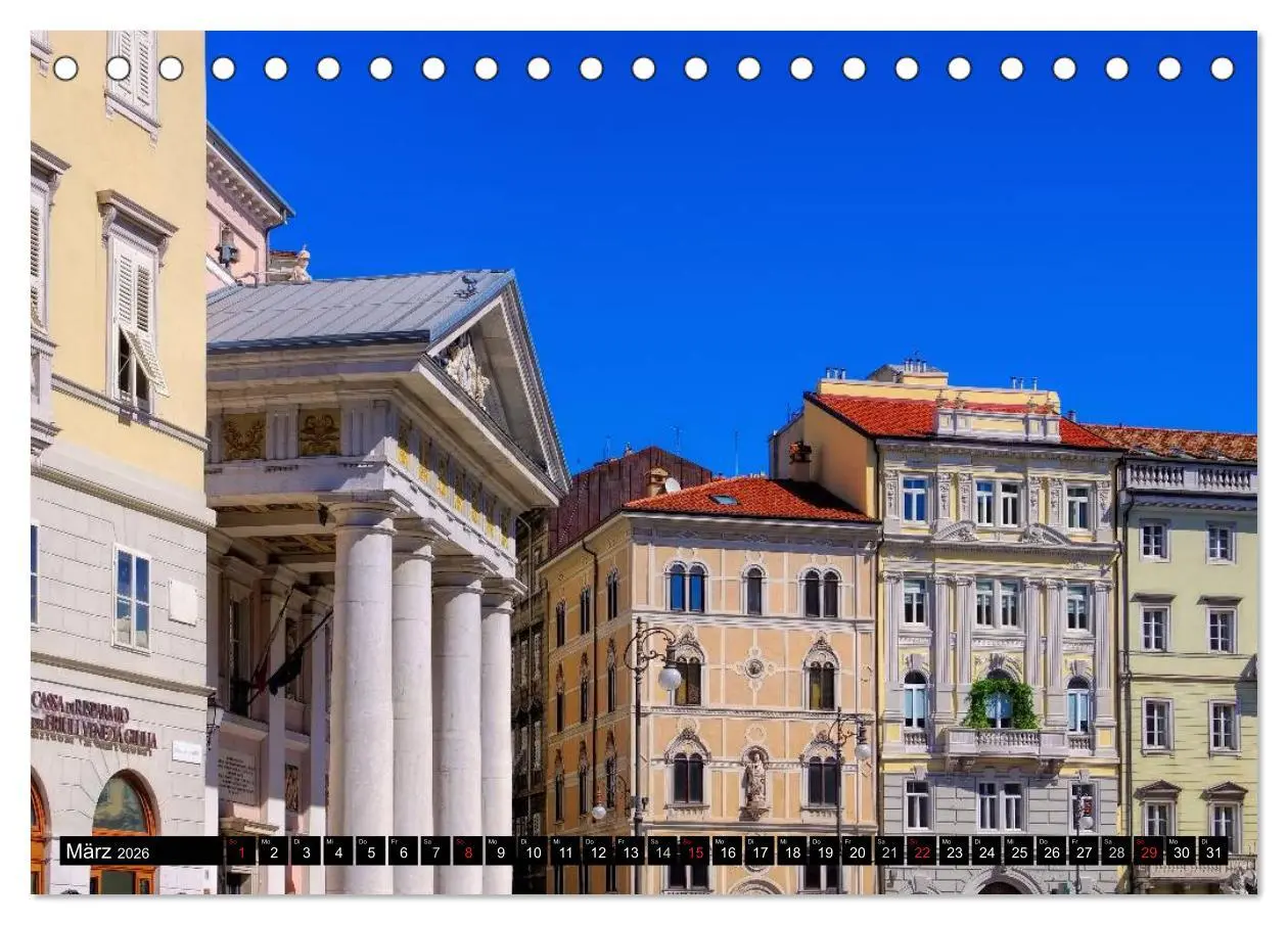 Bild: 9783457979310 | Triest und seine Riviera (Tischkalender 2026 DIN A5 quer), CALVENDO...