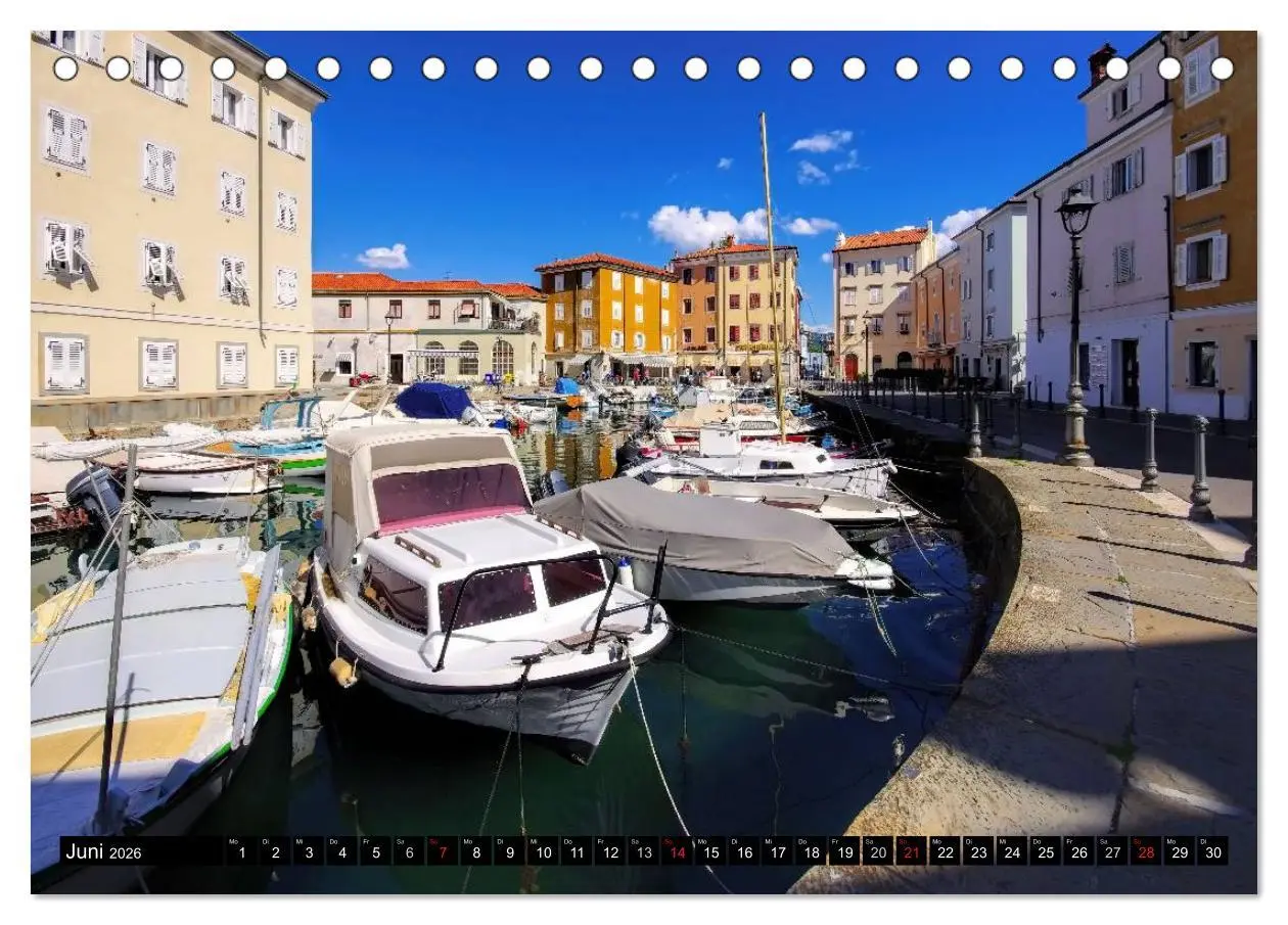 Bild: 9783457979310 | Triest und seine Riviera (Tischkalender 2026 DIN A5 quer), CALVENDO...