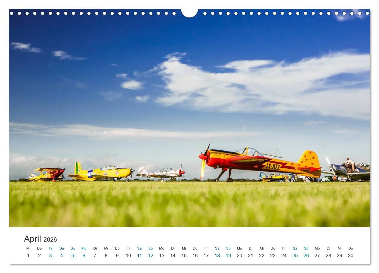 Bild: 9783516209310 | AVIATION CLASSICS seen by custompix.de (Wandkalender 2026 DIN A3...