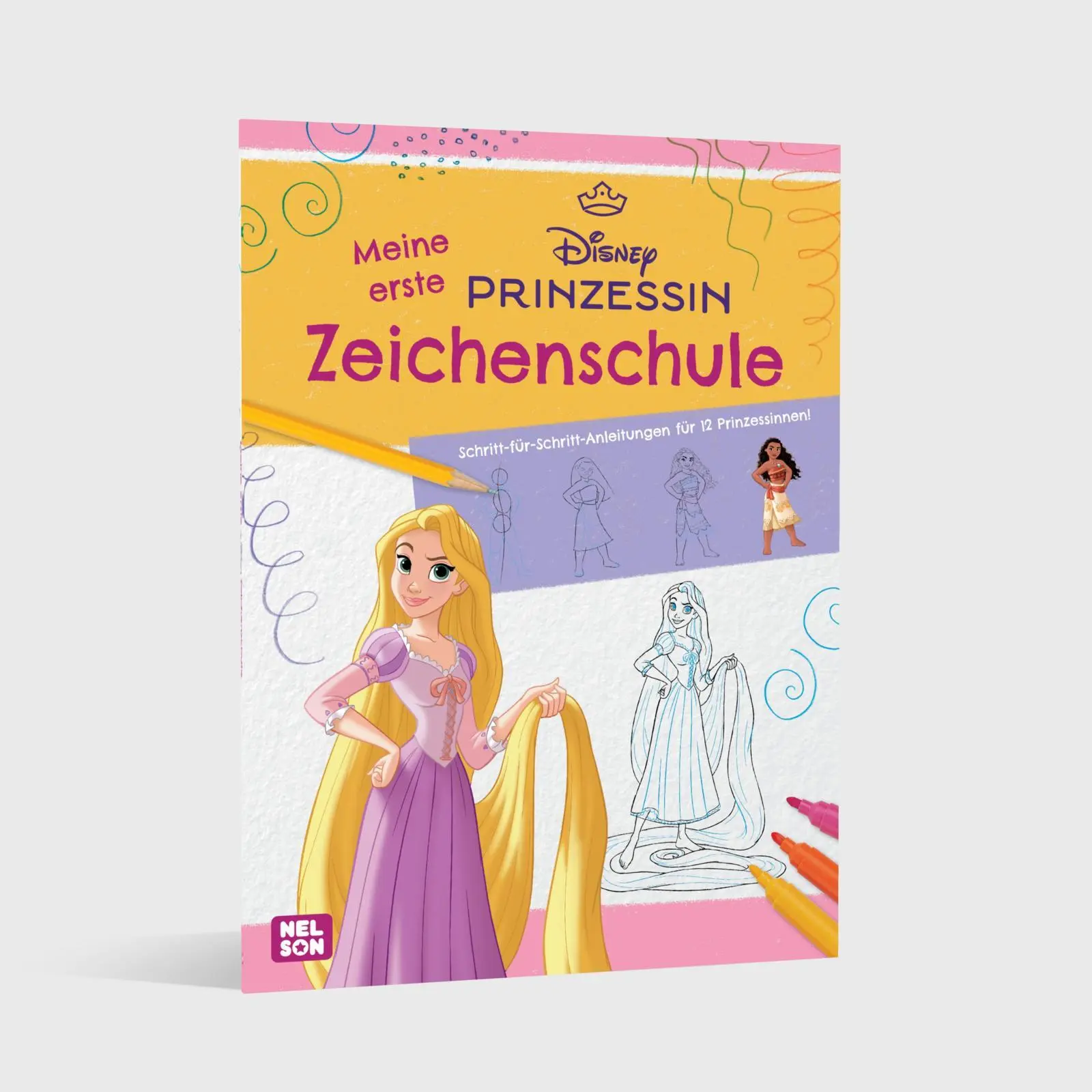 Bild: 9783845129310 | Disney Prinzessin: Meine erste Zeichenschule | Taschenbuch | 64 S.