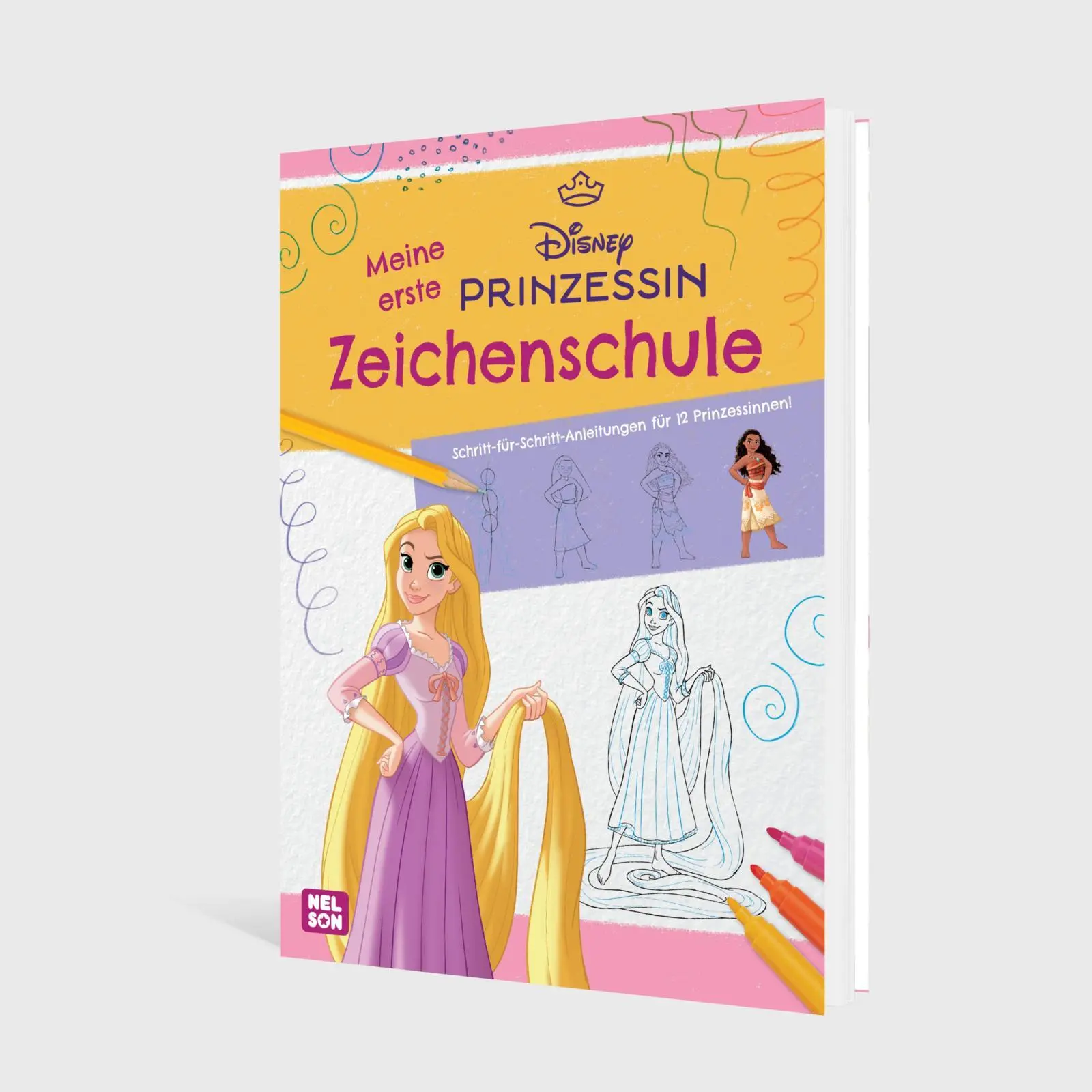 Bild: 9783845129310 | Disney Prinzessin: Meine erste Zeichenschule | Taschenbuch | 64 S.