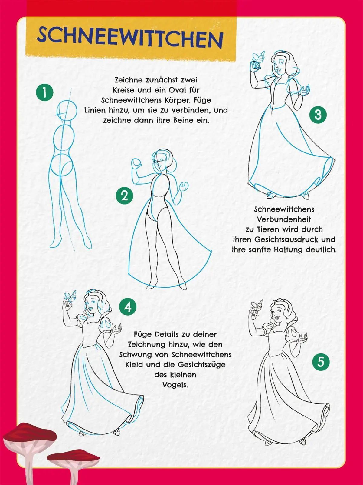 Bild: 9783845129310 | Disney Prinzessin: Meine erste Zeichenschule | Taschenbuch | 64 S.