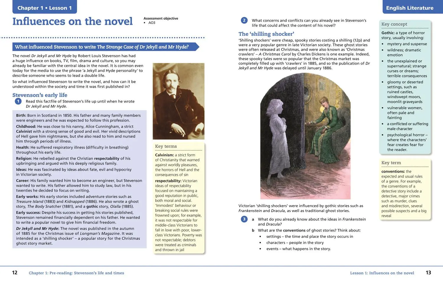 Bild: 9780008249410 | AQA GCSE (9-1) English Literature and Language - Dr Jekyll and Mr Hyde