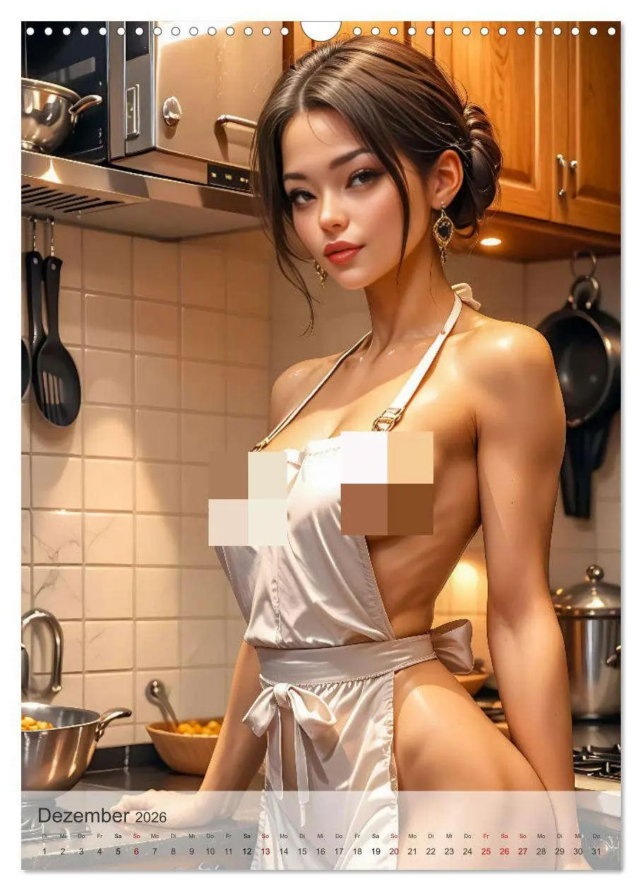 Bild: 9783457279410 | Spicy Fantasy - Verführung zwischen Büro und Bett (Wandkalender...