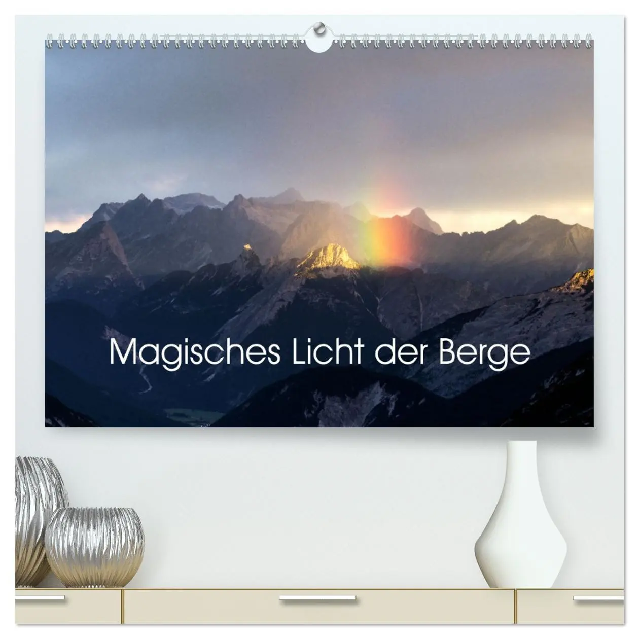Cover: 9783457419410 | Magisches Licht der Berge (hochwertiger Premium Wandkalender 2026...
