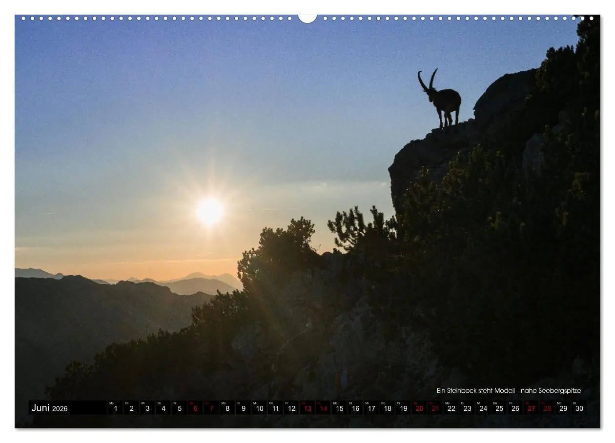 Bild: 9783457419410 | Magisches Licht der Berge (hochwertiger Premium Wandkalender 2026...