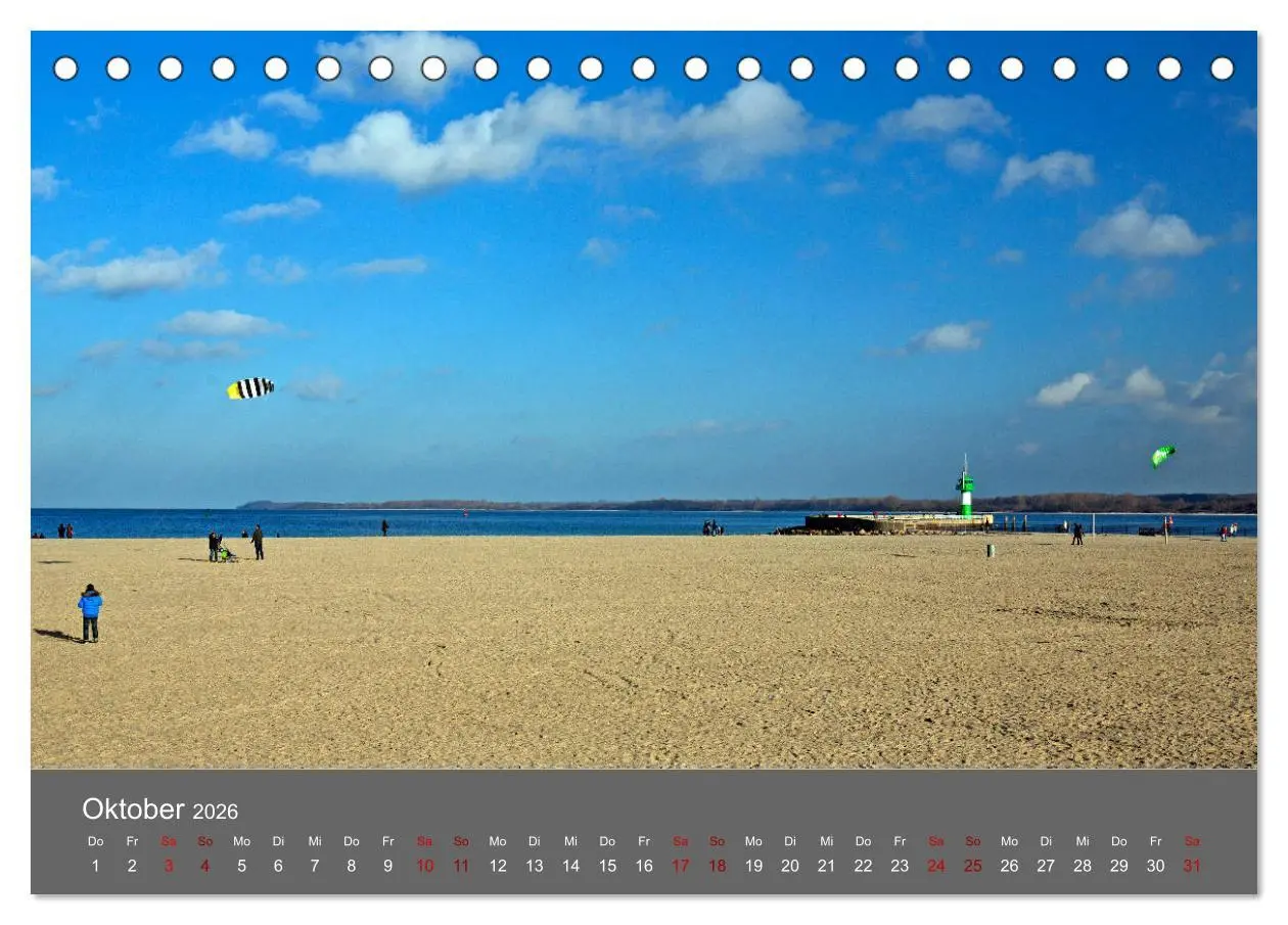 Bild: 9783457899410 | Lübecker Bucht - Travemünde - Niendorf - Timmendorf (Tischkalender...