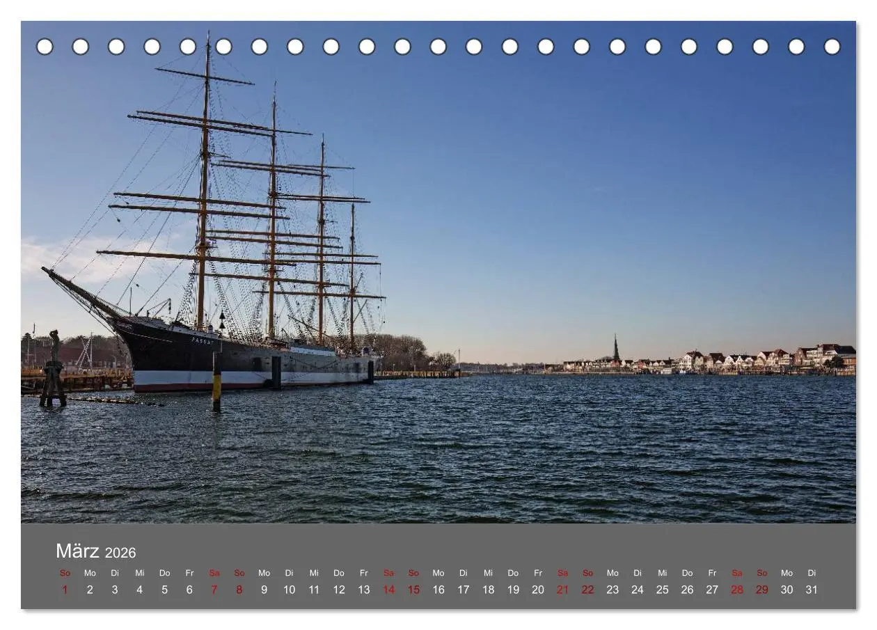 Bild: 9783457899410 | Lübecker Bucht - Travemünde - Niendorf - Timmendorf (Tischkalender...