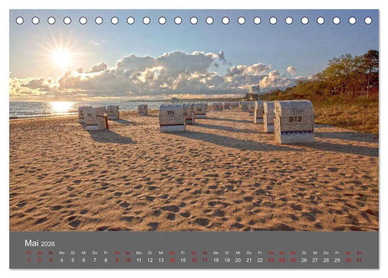 Bild: 9783457899410 | Lübecker Bucht - Travemünde - Niendorf - Timmendorf (Tischkalender...