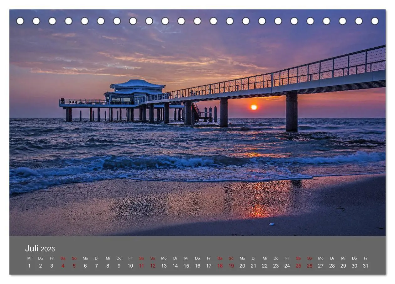 Bild: 9783457899410 | Lübecker Bucht - Travemünde - Niendorf - Timmendorf (Tischkalender...