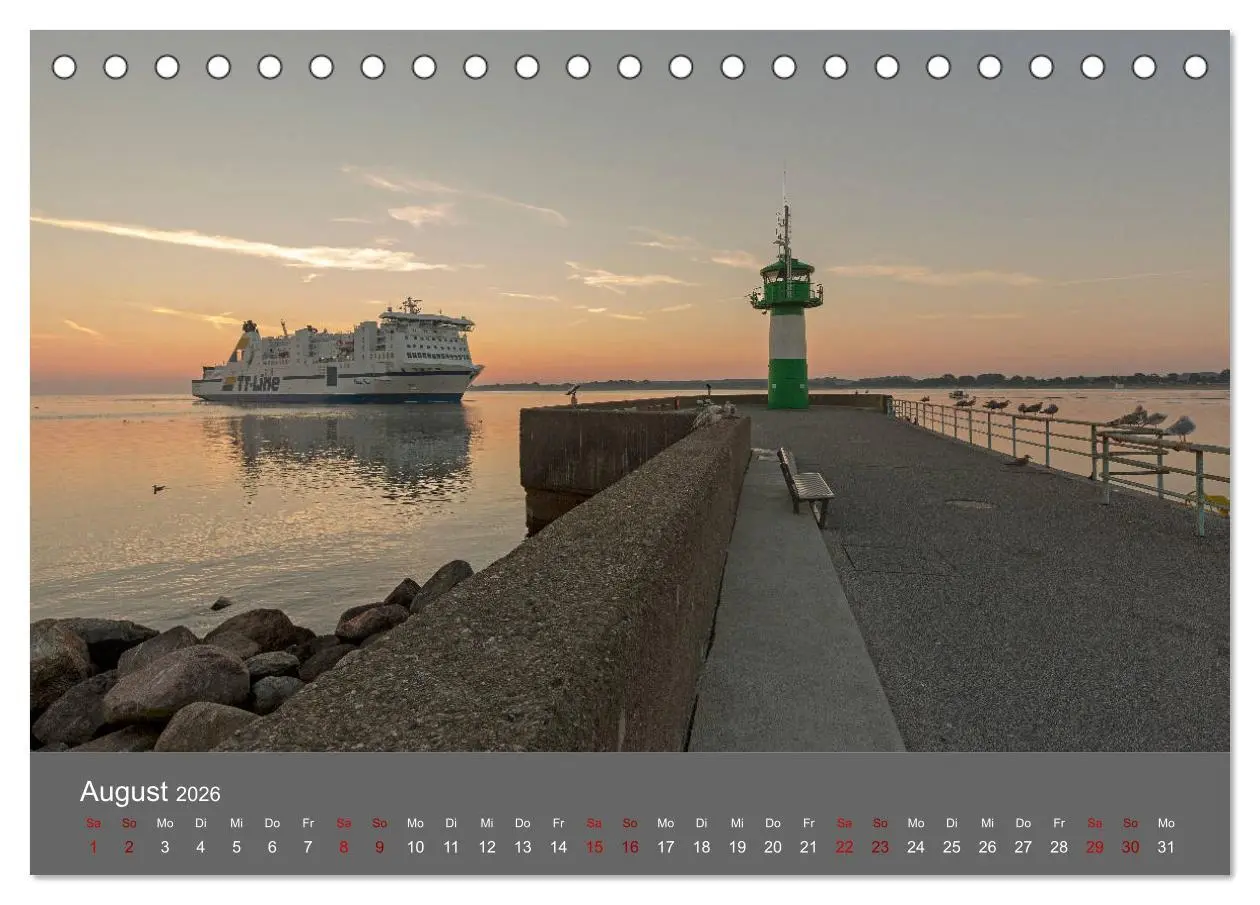 Bild: 9783457899410 | Lübecker Bucht - Travemünde - Niendorf - Timmendorf (Tischkalender...