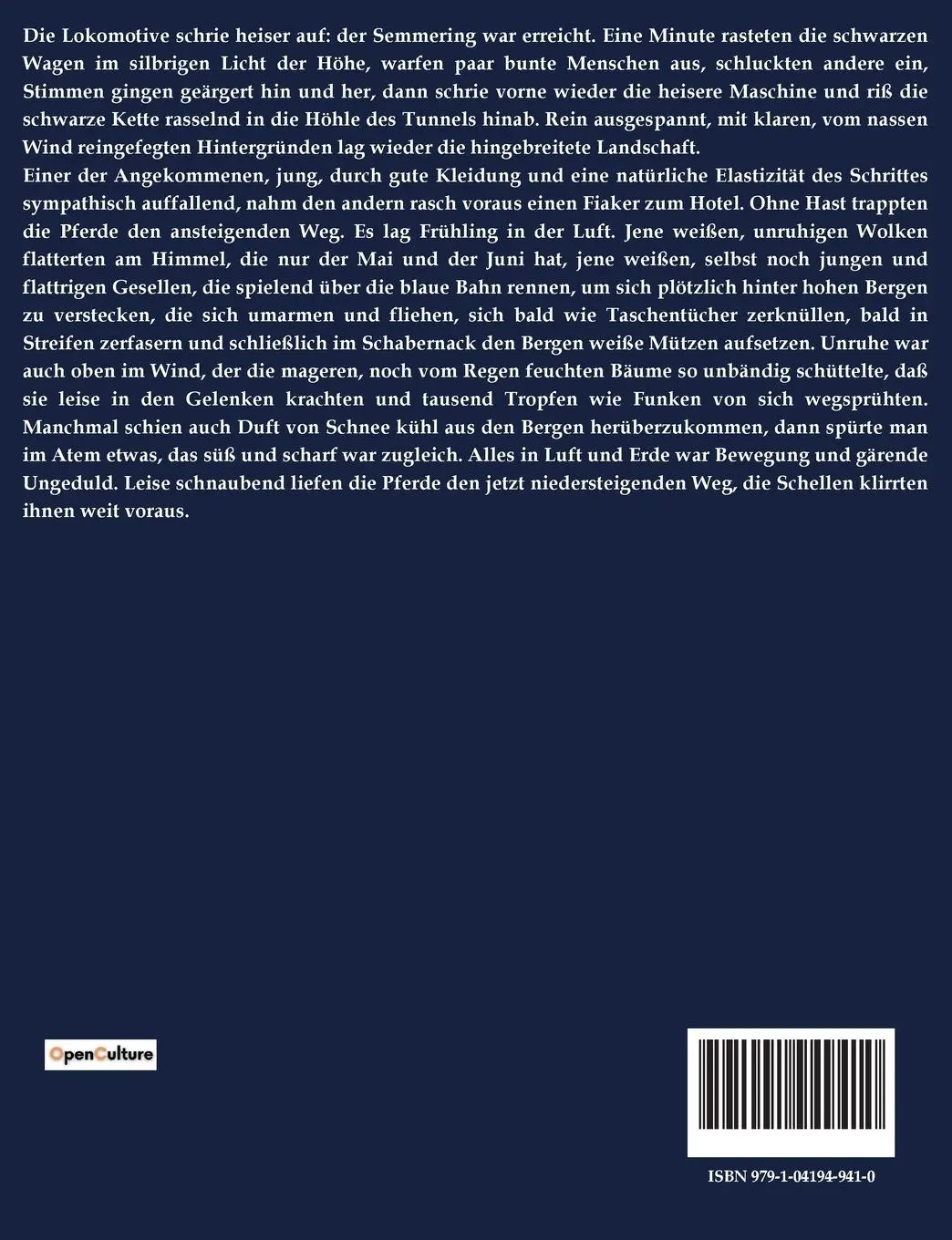 Rückseite: 9791041949410 | BRENNENDES GEHEIMNIS | Stefan Zweig | Taschenbuch | 68 S. | Deutsch