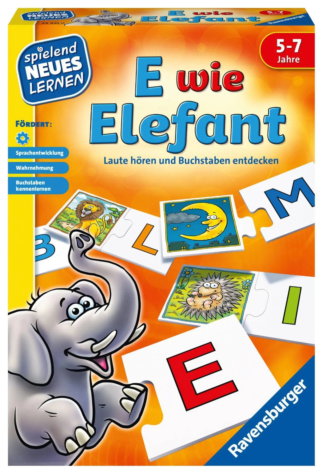 Cover: 4005556249510 | E wie Elefant | Spiel | Spielend Neues Lernen | Spiel | 24951 | 2018