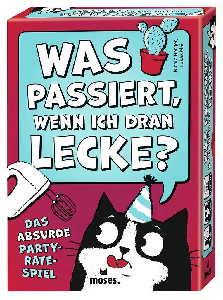 Cover: 4033477909510 | Was passiert, wenn ich dran lecke? | Das absurde Party-Rate-Spiel