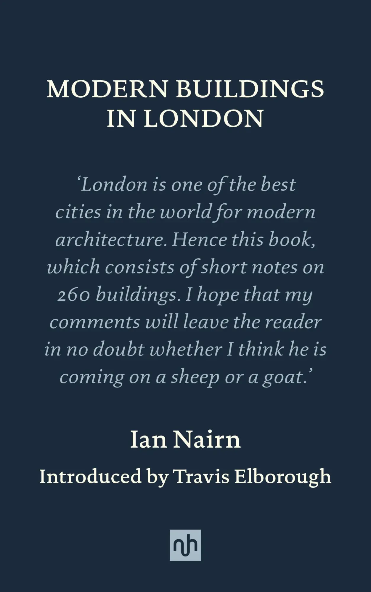 Cover: 9781912559510 | Modern Buildings in London | Ian Nairn | Buch | Englisch | 2023