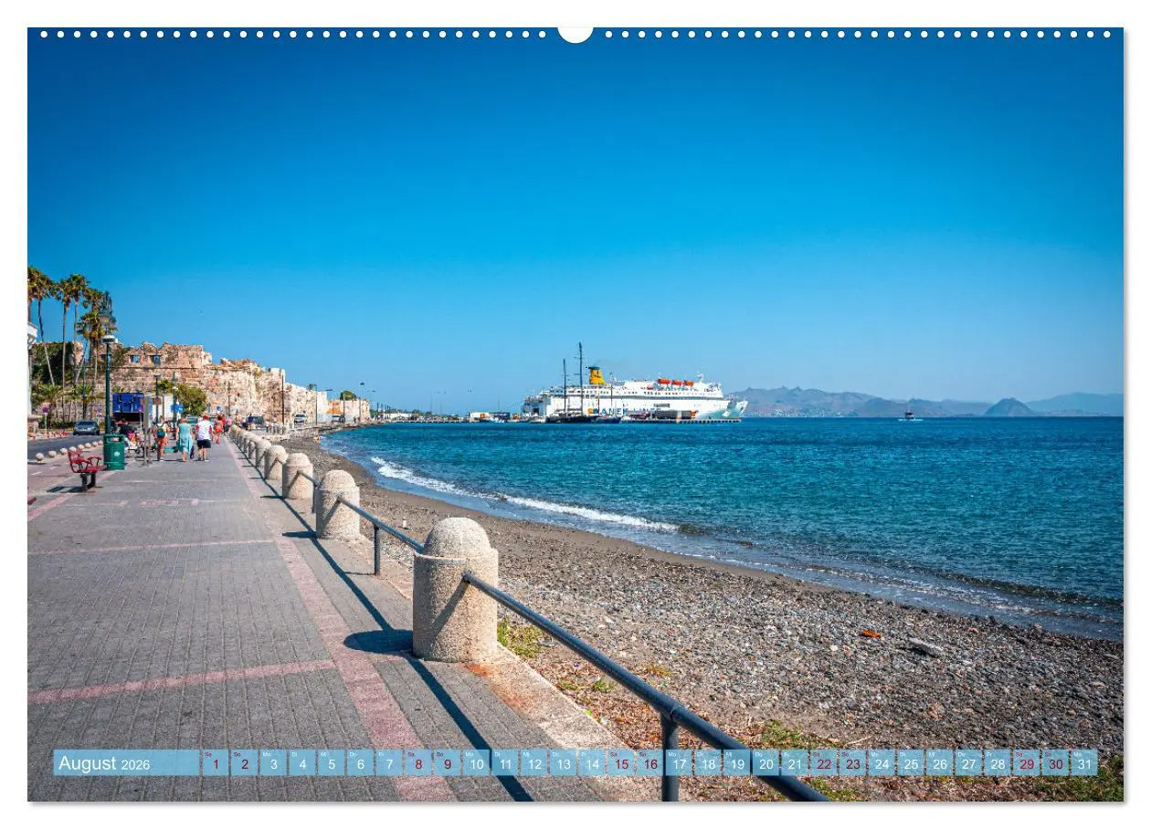 Bild: 9783457269510 | Insel Kos in Griechenland (Wandkalender 2026 DIN A2 quer), CALVENDO...