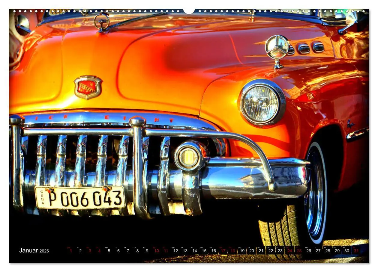 Bild: 9783457409510 | BUICK '50 (Wandkalender 2026 DIN A2 quer), CALVENDO Monatskalender