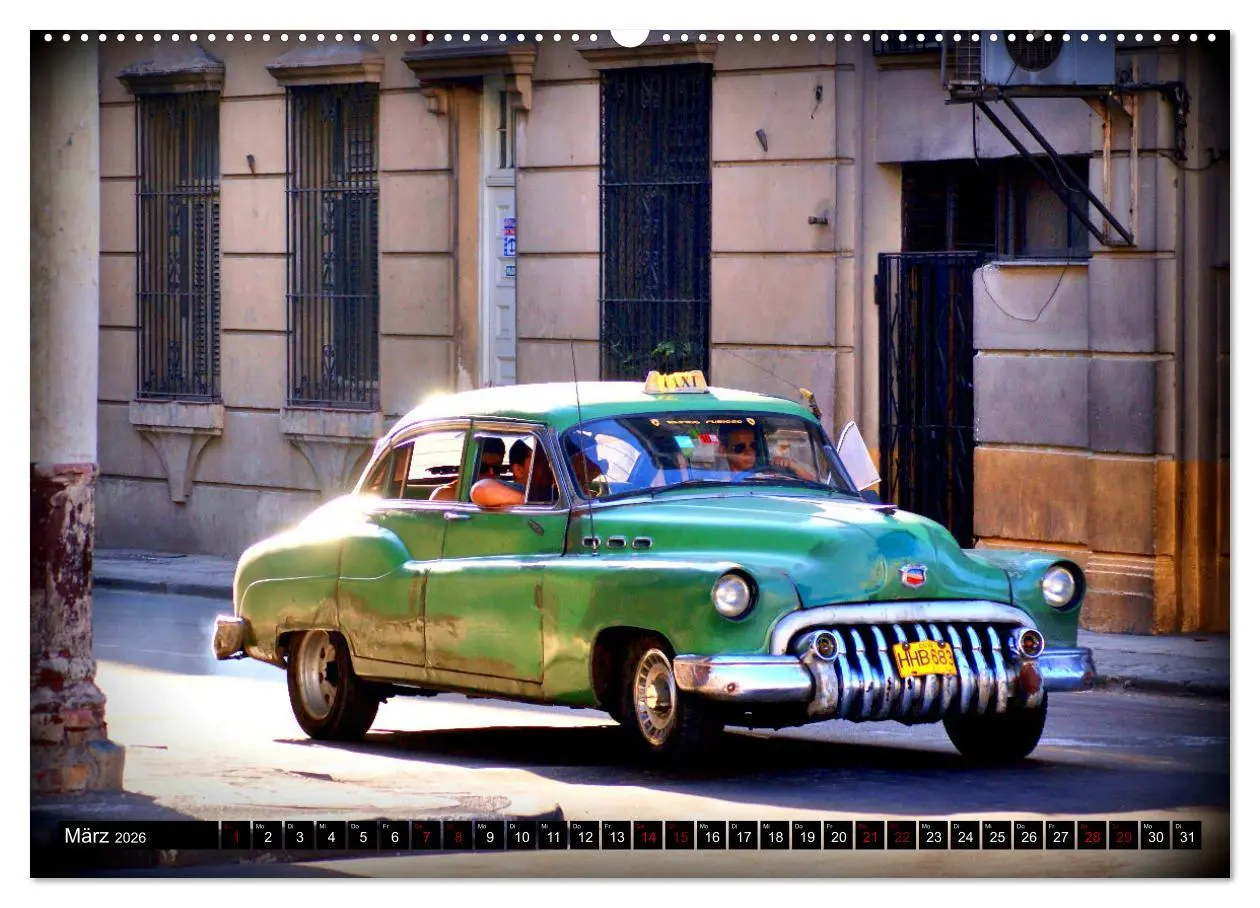 Bild: 9783457409510 | BUICK '50 (Wandkalender 2026 DIN A2 quer), CALVENDO Monatskalender