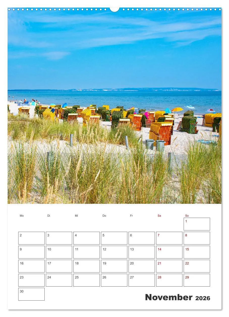 Bild: 9783516359510 | Rügen - Terminplaner (Wandkalender 2026 DIN A2 hoch), CALVENDO...