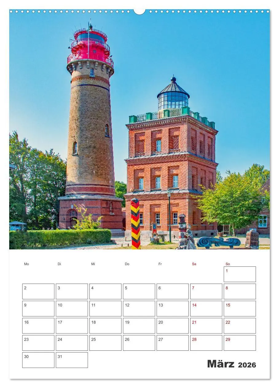 Bild: 9783516359510 | Rügen - Terminplaner (Wandkalender 2026 DIN A2 hoch), CALVENDO...