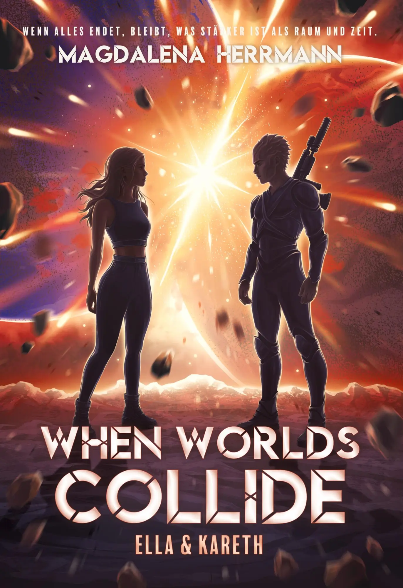 Cover: 9783695179510 | When worlds collide | Ella &amp; Kareth | Magdalena Herrmann | Buch | 2026