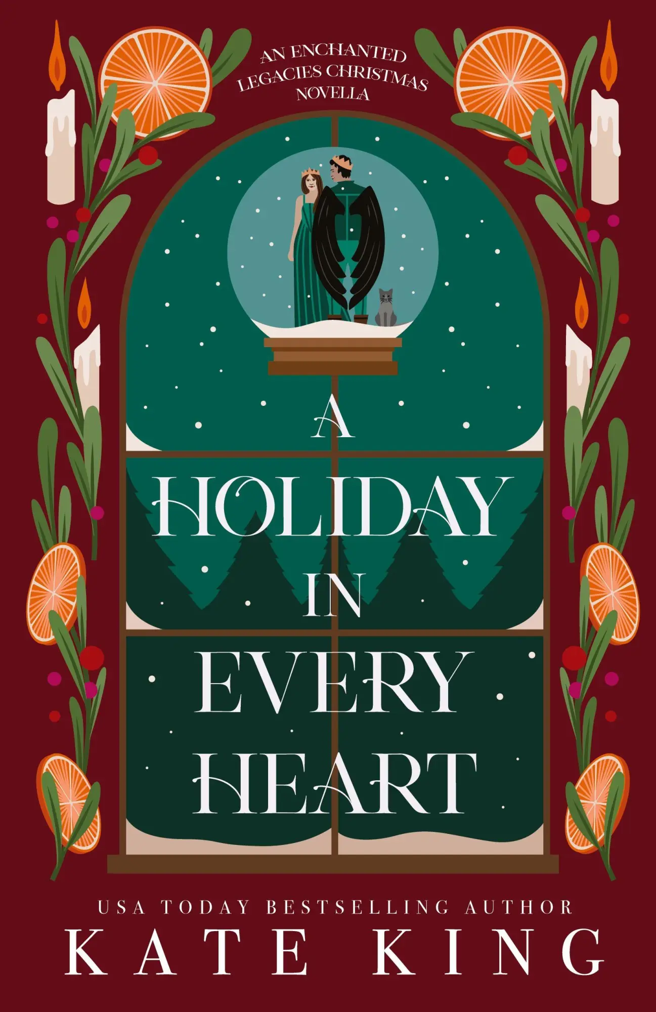 Cover: 9798993349510 | A Holiday in Every Heart | An Enchanted Legacies Christmas Novella