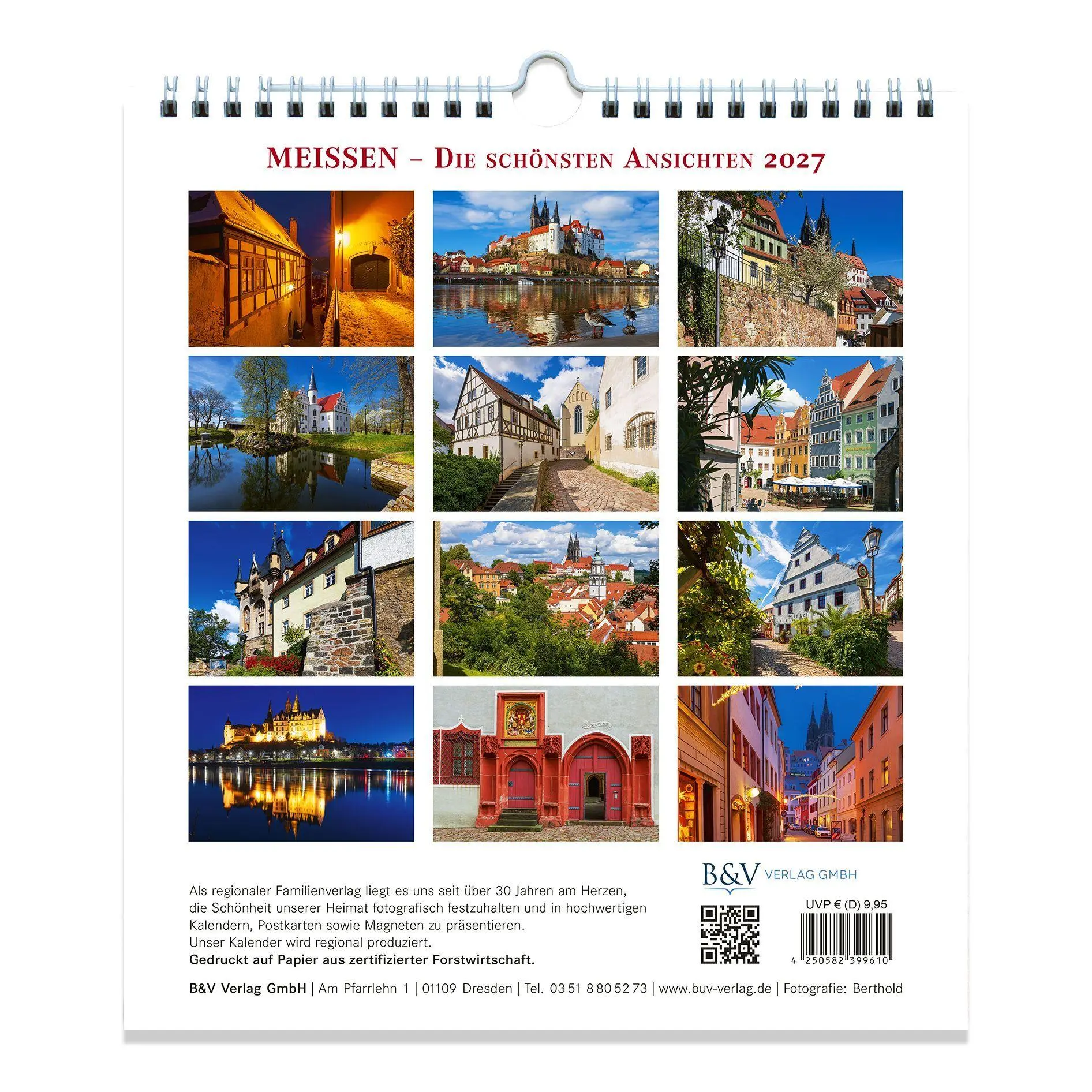 Bild: 4250582399610 | Kalender Meissen 2027 - Die schönsten Ansichten | Kalender | Deutsch