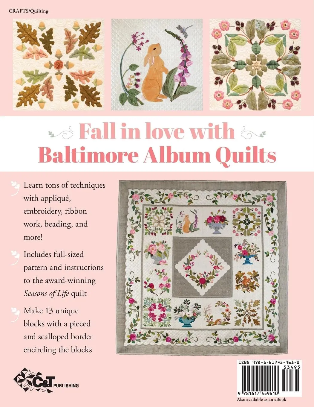 Rückseite: 9781617459610 | Seasons of Life Quilt - Print-On-Demand Edition | Sandra L Mollon