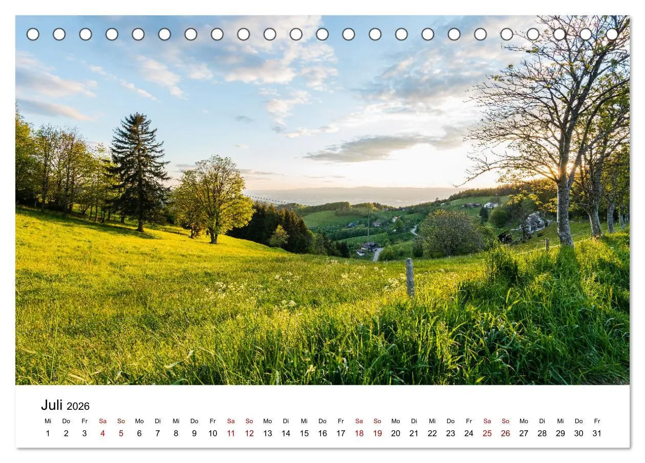 Bild: 9783457639610 | Freiburg, Drumherum (Tischkalender 2026 DIN A5 quer), CALVENDO...